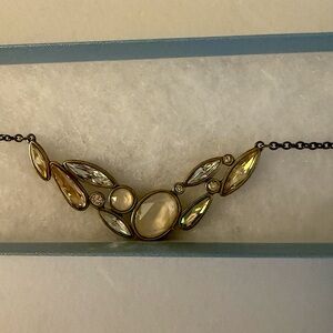 Elegant Gold and Silver Necklace